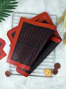 30x40cm Thảm Nướng Bánh Bằng Silicon Thân Thiện Với Môi Trường Tấm Lót Thoáng Khí Chống Dính Cho BBQ Bánh Quy Lò Nướng Bánh Mì Lò Vi Sóng Sử Dụng Ở Nhiệt Độ Cao