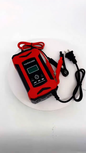 12V 6A LCD Full Intelligent Automatic Smart Battery Charger For Car Motorcycle