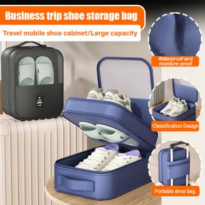 【HOT】Shoe Storage Bag Portable Dust Cover Large Capacity Waterproof Box