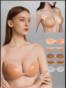 Silicone Push-Up Breast Form with Straps No-Strap Invisible Nipple Pads Waterproof and Breathableingerie for Women