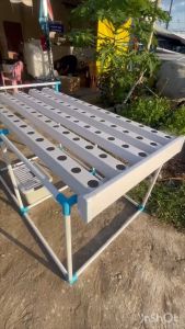 [พร้อมส่ง]ชูดปลูกผักไฮโดรโปนิกส์ รุ่น75ช่องน้ำวน