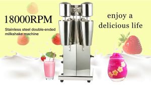 เครื่องทํามิลค์เชคไฟฟ้า เครื่องปั่นความเร็วสูง Milk shake machine มีพร้อมส่ง
