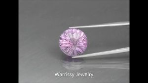 Round Brilliant Natural Unheated Purple Amethyst 7.66 ct Uruguay