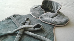 🇸🇬 [In Stock] Integrated heating shawl/ washable/ automatic power-off heating pad/gravity electric blanket