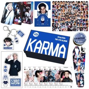Hộp Quà Tặng Fan K-POP Chiikawa Với Ảnh Thẻ Sticker Móc Khóa Đồ Lưu Niệm Dành Cho Fan Stray Kids