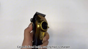 Kemei KM-1691 9000rpm Hight-speed Hair Clipper USB Charging Hair Cutting Machine Rechargeable Professional Electric Trimmer