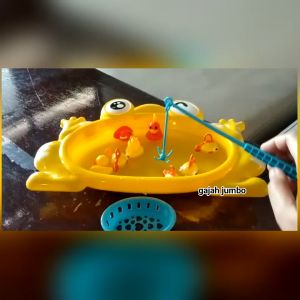 Mainan Pancing Pancingan Memancing Ikan Bebek Fishing Game Anak Mandi