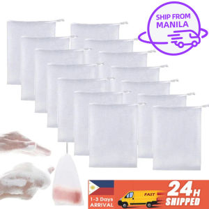 20/3PCS Soap Foaming Net Facial Body Cleansing Soap Mesh Bag Shower Bubble Storage Bag Bath Washing Tool Bathroom Accessories