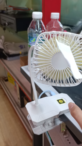 smart usb clip-on circulating fan large sector