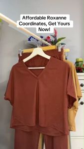 COMFORTABLE VNECK COORDINATES
