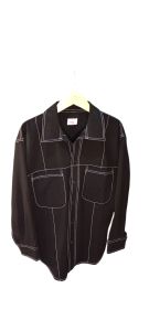 Atasan wanita oversize NR2collection bahan denim premium