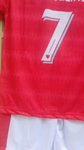 SETELAN BAJU SEPAKBOLA TIMNAS PAES/ BAJU BOLA TIMNAS MARTIN PAES DAN ORATMANGOEN