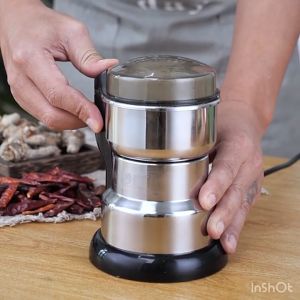 400W พริกไทย เครื่องบดสับ เครื่องบดพริก เครื่องบดผง เครื่องปั่นบดสับ เครื่องปั่นพริก