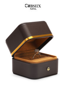 กล่องเก็บเครื่องประดับหนังเรียบง่ายหรูหรา C&K กล่องใส่สร้อยข้อมือ สร้อยคอ จี้ ต่างหู เครื่องประดับแฟชั่นใหม่