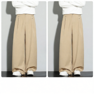 Paul Frank | Summer Light Loose Wide Straight Trouser