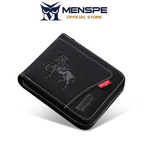 MENSPE Mens Short Wallet Retro Wallet Soft PU Short Wallet Multi-Functional Wallet Large Capacity Purse Multi-Card Position ID Credit Cards Holders Coin Pouch PU Leather Coin Bag Business Wallets