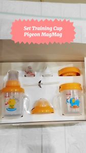 Training Cup System MagMag PIGEON Botol Susu Bayi