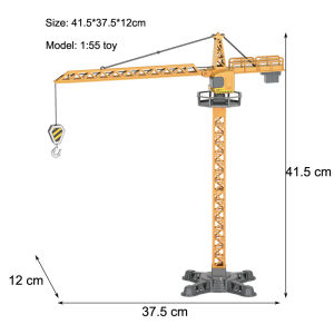 6 Style Tower Crane Bulldozer Excavator Tractor Toy Model Diecast Truck Car Boy Gift Digger Vehicle Game Alloy+Plastic Education