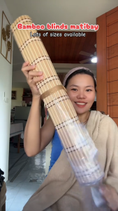 Bamboo Blinds Outdoor Natural Roll Up Window 60-180cm Shades UV Protection Heat Insulation Home Deco