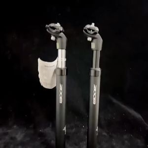 ZOOM Bike Suspension Seatpost 27.2/31.6/28.6/30.4/30.8/33.9mm MTB Suspension Seat Tube 350mm Shock Absorber Seat Post Bike Parts