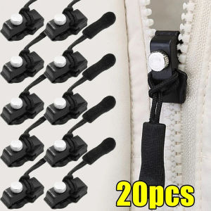 3-20Pcs Zipper Repair Kit Detachable Zipper Pulls for Bags Coats Clothes Shoes No Tools Needed Replacement Zipper Heads 2026