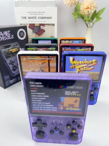 R36S Retro Handheld Video Game 40000+Game Console 3.5 Inch IPS Screen 128GB Memory Portable Pocket for Christmas gifts