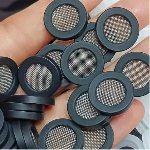 10pcs Rubber Gasket With Net 4/6" Shower Head Filter Plumbing Hose Seal Faucet Replacement Part Washer Sink Strainer Tool