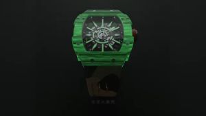 HAOFA 1905 CARBON TPT MECHANICAL WATCH