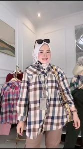 RATI - Setelan Jumbo Katun Premium LD 120 Muat Sampe 90kg Alesha Set by Fashion Hijab Solo