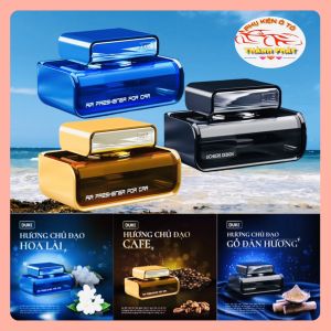 Nước hoa dầu thơm ô tô xe hơi cao cấp DUKE chiết xuất hoàn toàn từ thiên nhiên khử mùi chống say xe đặt taplo ô tô