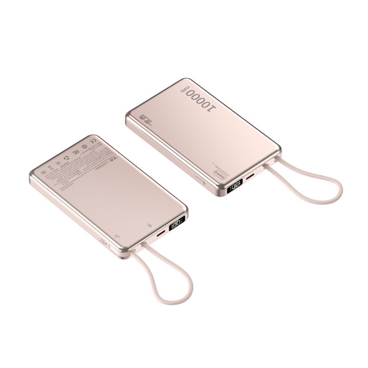 Slim Portable External Battery 20000mAh Wide Compatibility Fast ...