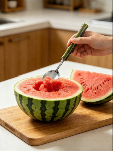 MODERN SWEETHOME | Food Grade 304 Stainless Steel Long Handle Spoon