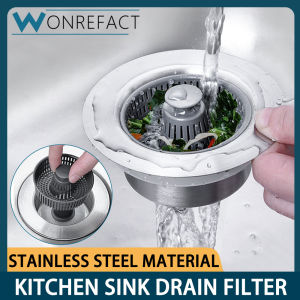 Stainless steel Kitchen Sink Drainage Filter Deodorant and Insect-proof Quick Drainage Garbage Plug Sink Drainage Accessorie