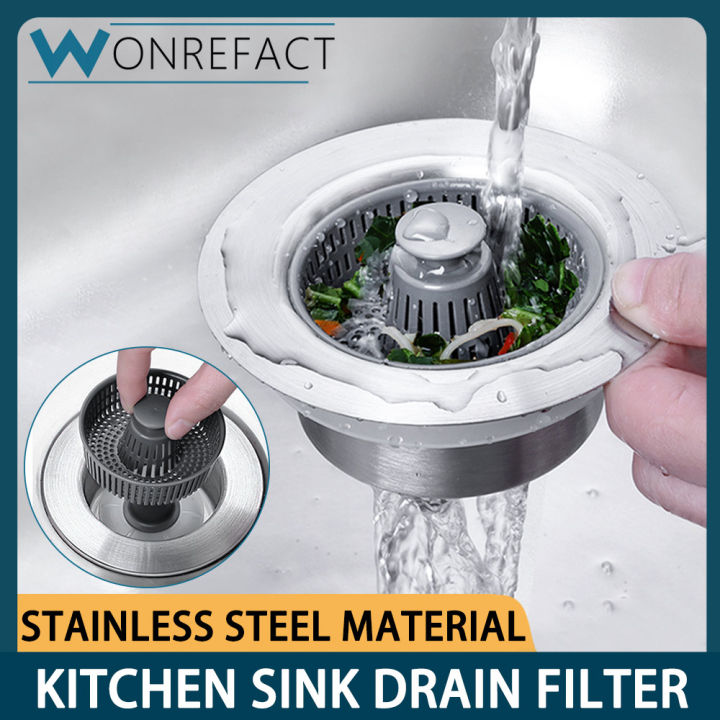 Stainless steel Kitchen Sink Drainage Filter Deodorant and Insect-proof ...