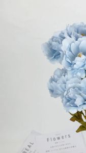 Bunga Palsu untuk Ruangan: Bunga Mutan Tangkai Panjang Cabang 3 Peony Jumbo Flowers Bunga Moutan Peoni Palsu Besar 11cm Panjang 65cm Artficial Hias Tanaman Dekorasi Pelamaninan Hiasan Bucket Pojok Ruangan Cafe Hotel Rumah Import Artifisial Murah Premium