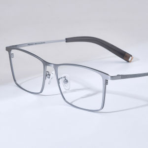 FONEX Titan Gọng kính nam giới thiết kế thương hiệu kính mắt dáng vuông chất lượng cao siêu nhẹ Nhật Bản tùy chỉnh kính mắt cho mắt 85874