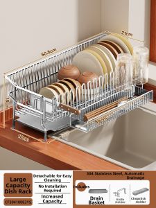 ERMO | Stainless Steel 304 Dish Drying Rack
