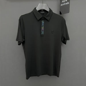 AmazingCRE Men's Short Sleeve Golf Polo Shirt: Versatile Comfort & Style