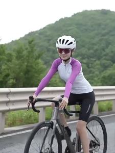 TOSUOD | TOSUOD Spring Summer Cycling Jersey Breathable Quick-Drying Long-Sleeved Cycling Coat Sweat-Wicking Bicycle Sports Clothes