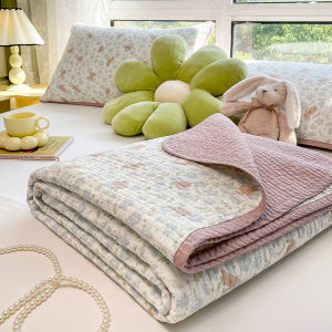 Class A Xinjiang Cotton Bed Sheets Double-Sided Pure Cotton Quilt Single Clip Cotton Bed Cover Three-Piece Set Cotton Tatami Mattress