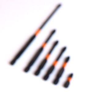 Bit magnet kuat benturan silang S2 obeng kekerasan tinggi set sekrup bor tangan obeng listrik bit benturan