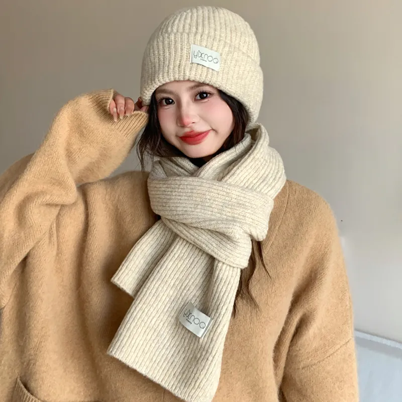 JIFANPAUL | Pink Winter Warm Knit Scarf Women | Lazada Singapore