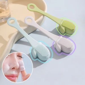 Silicone Nose Brush Face Cleansing Brush Facial Massage Beauty Tools Nasal Scrub Makeup Portable Home Skin Care Cleaner