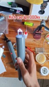 Modul tăng áp Điện vào 37v-6v Ra 1000kv. Mạch đánh lửa cao áp 400kv - 10000kv siêu mạnh - Điện tử hồng uyên LK247