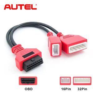 Cáp Bypass Gateway Bảo Mật OBD 16+32 Pin Dành Cho Nissan Renault Dacia Lập Trình Chìa Khóa Không Cần Mật Khẩu Dùng Được Với Autel IM508 IM608