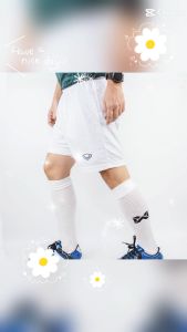 กางเกงกีฬาขาสั้นแกรนด์สปอร์ต 001-479 ผ้า Grand Smooth พร้อมโลโก้ไทยแลนด์ คนไทยเชียร์ทีมไทย