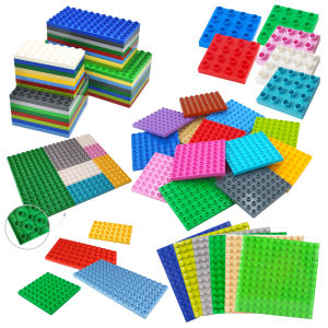 Big Building Blocks Base Plate Compatible Original Particle Connection Board Bricks Parts Assembled Educational Childrens Toys