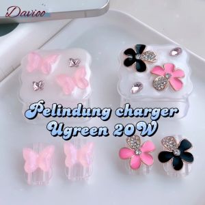 Pelindung Charger Ugreen 20w Motif Baru Pelindung Kabel & Kepala Charger Ugreen 20w Pelindung Adaptor Ugreen