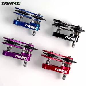 TANKE MTB Dirt Jump Single Speed Mountain Bike Chain Tensioner XC DJ AM DH Chain Guide Bicycle Accessories  CNC Machining Pulley