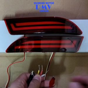 Mata Kucing Reflektor Lampu LED Bemper Belakang Model B Rush Terios All New Avanza Xenia